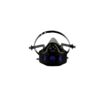 Load image into Gallery viewer, 3M™ Secure Click™ Reusable Half Mask Respirator HF-800 SD (with Speech Diaphragm)