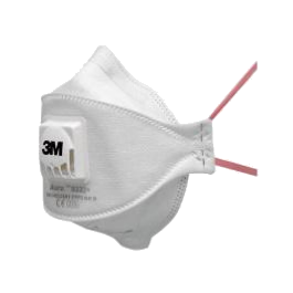 3M 9332+ FFP3 Respirator, Valved Pack 10